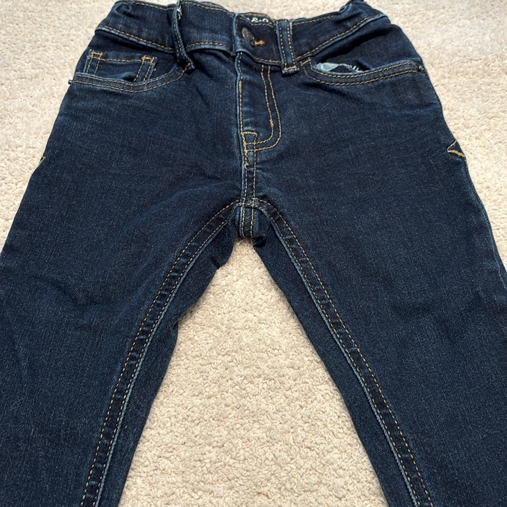 Cat & Jack Super Stretch Skinny Boys Toddler Jeans 2T - Picture 5 of 8